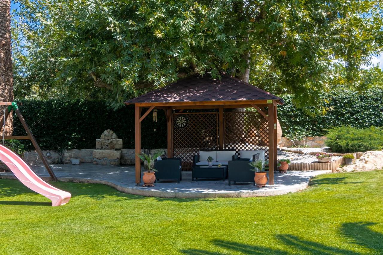 Alia Stone Villa-Ideal For Families-Heated Pool Nohia Экстерьер фото