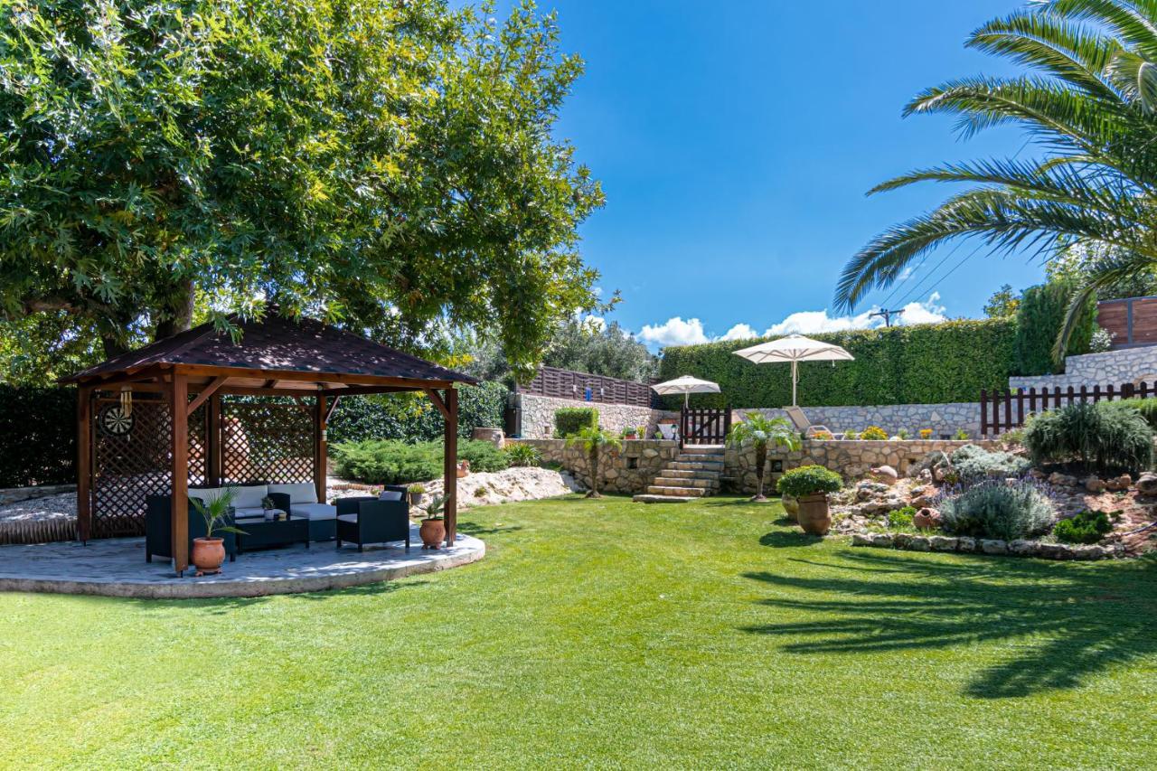 Alia Stone Villa-Ideal For Families-Heated Pool Nohia Экстерьер фото